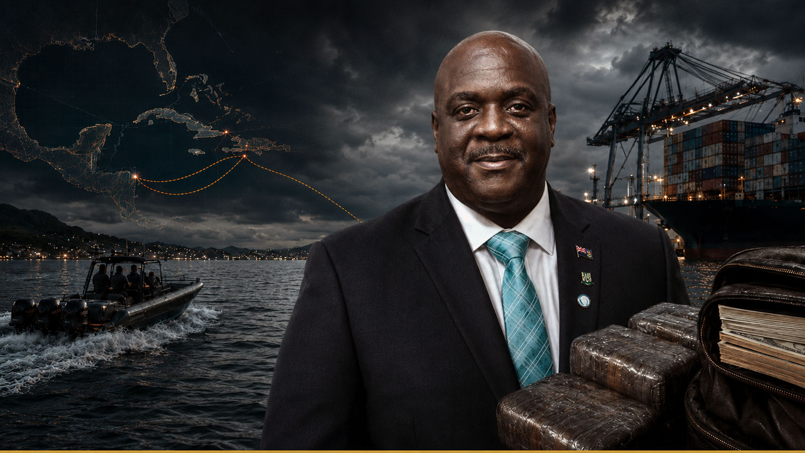 THE PREMIER, THE PORTS AND THE COCAINE ROUTE