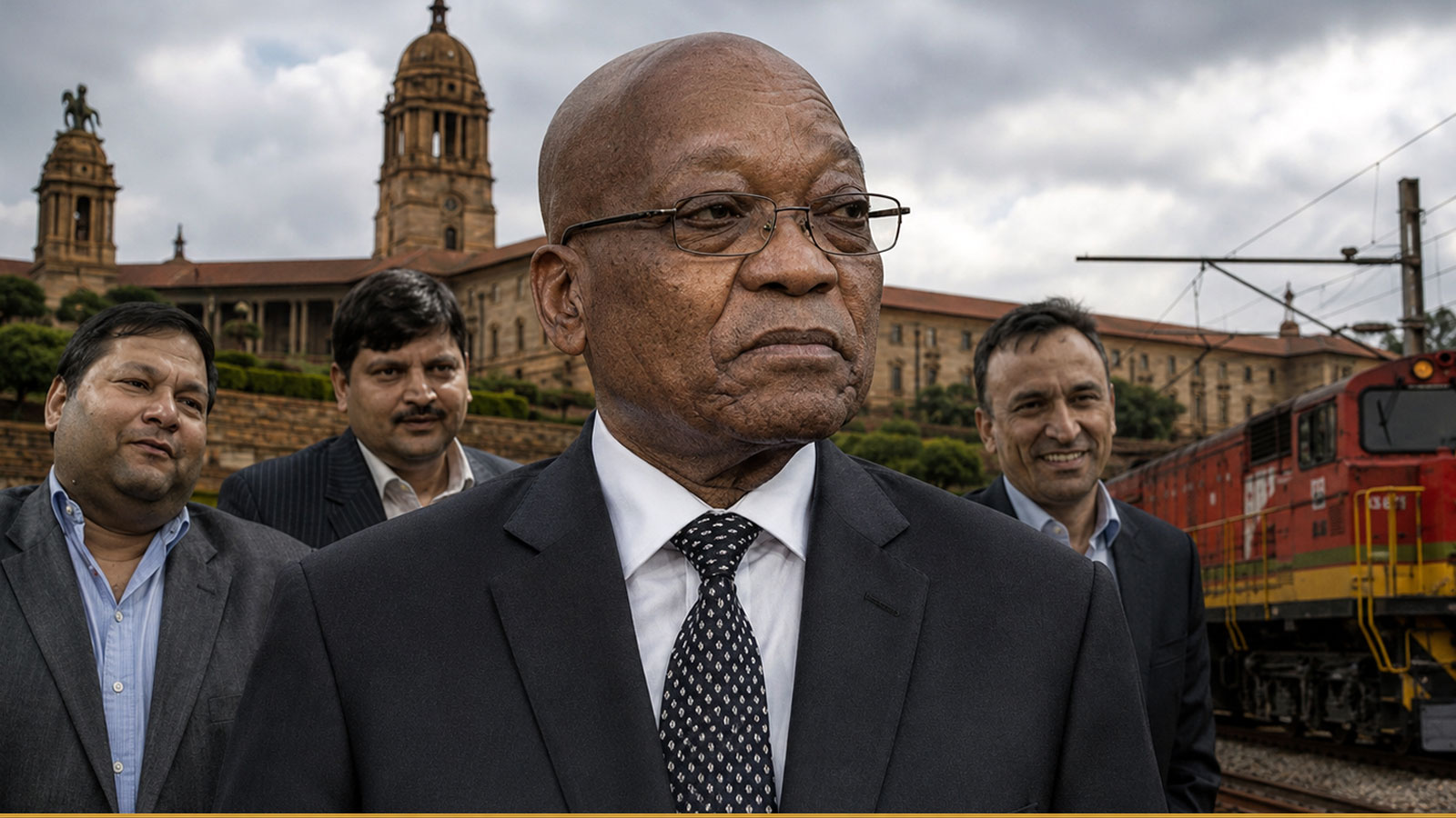 THE PRESIDENT, THE GUPTAS AND THE STATE THEY CAPTURED