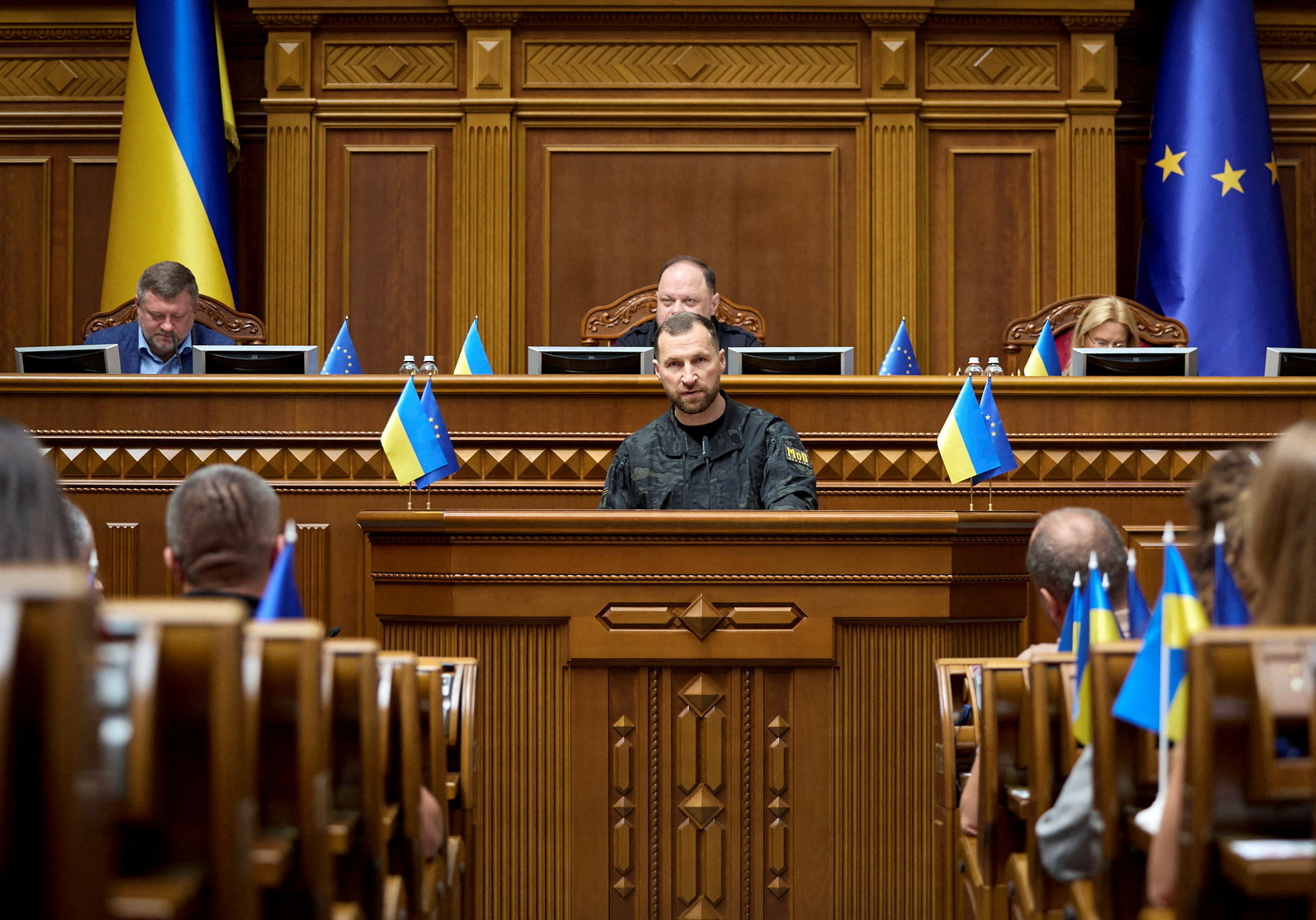 Ousted Ukraine defence minister calls for wartime elections