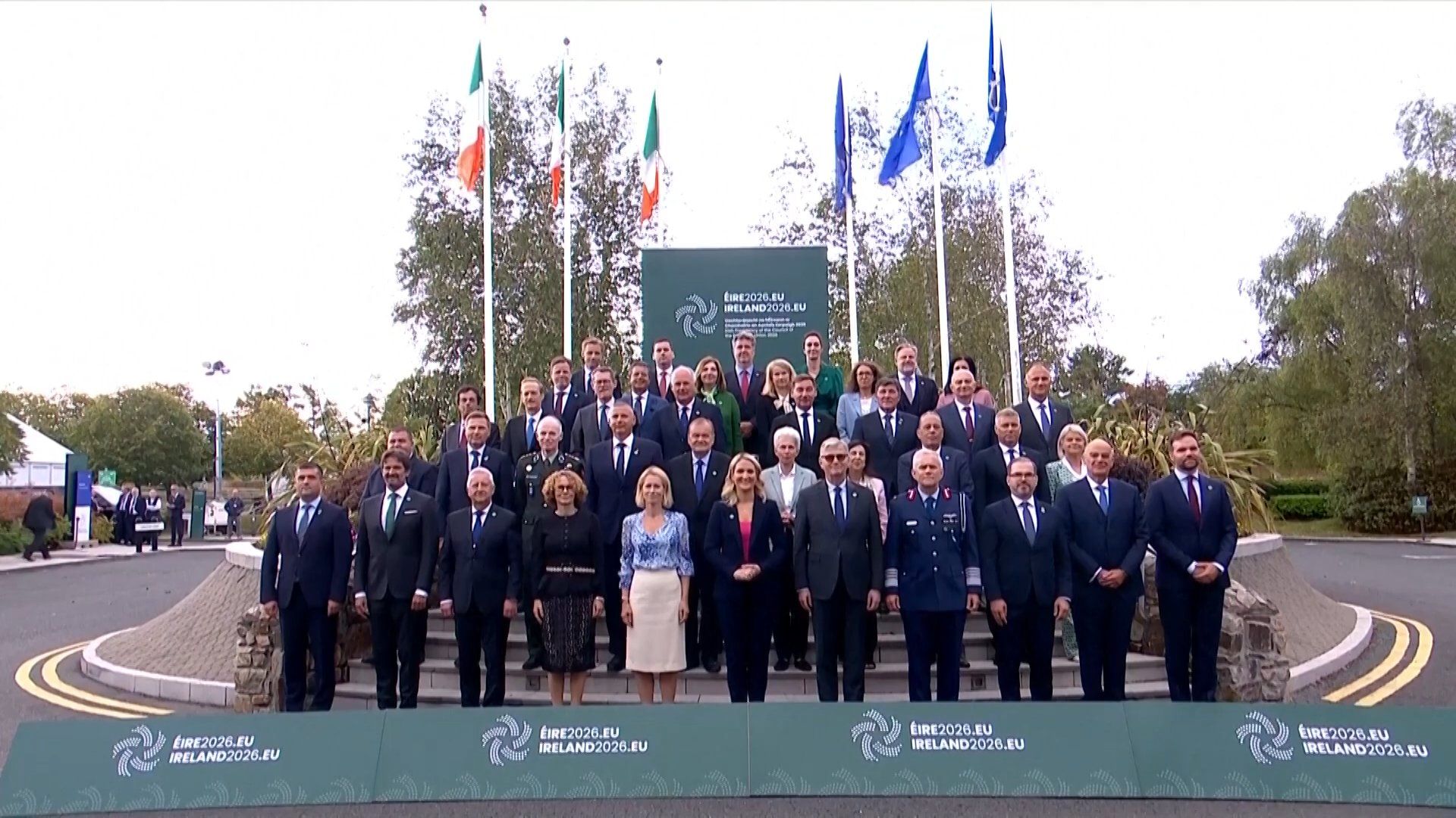 EU ministers in Ireland tackle Israeli settlement trade and Ukraine defence