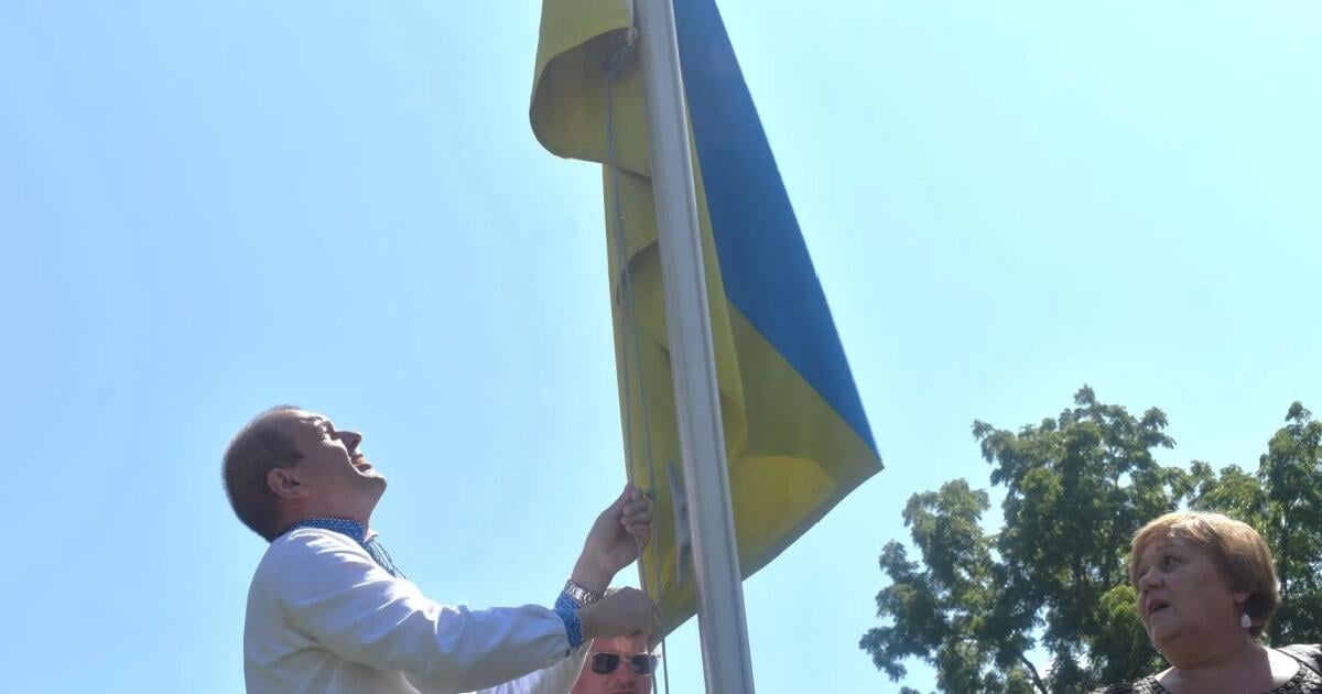 Amsterdam marks Ukraine independence with flag raising | therecorder