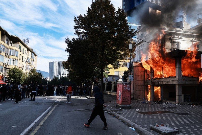 Chaos in Tirana: Violent Student Protests Surge