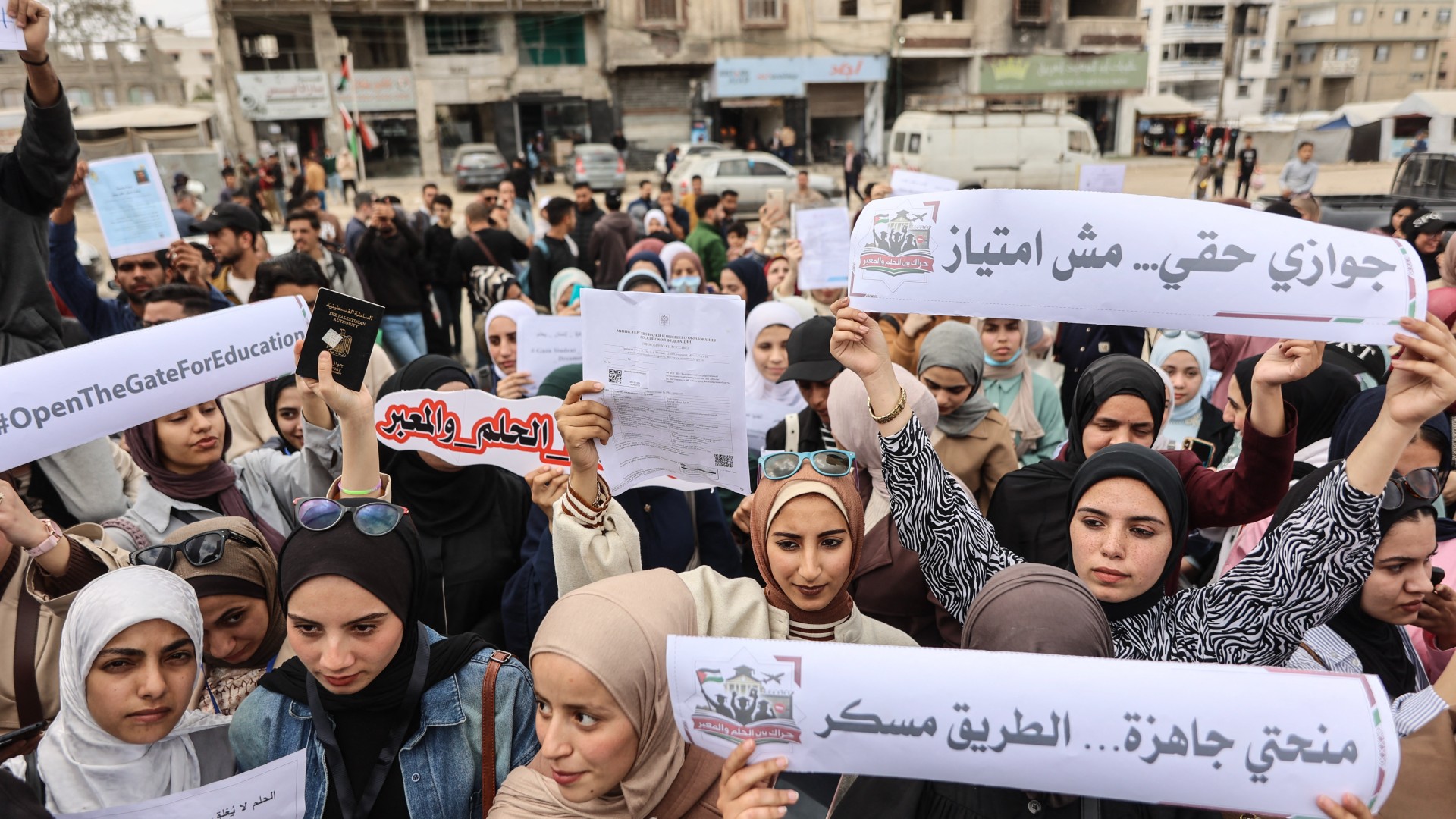 Gaza students take Ireland to court over visa refusals