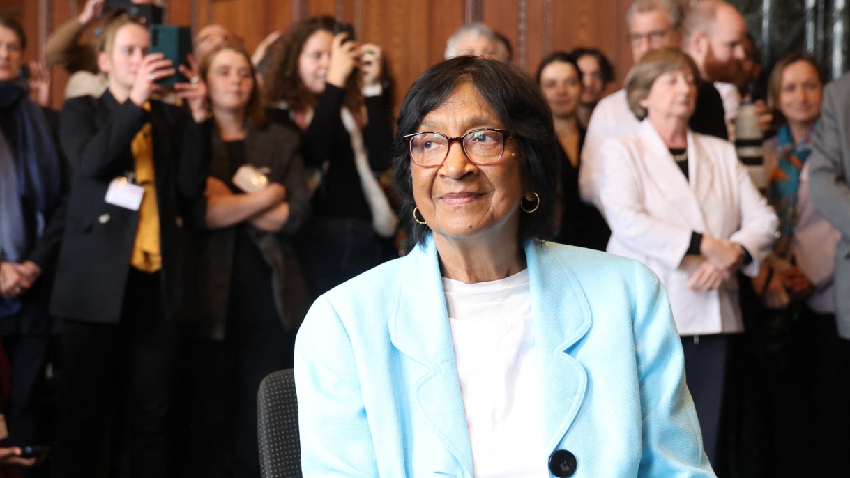 Navi Pillay, eminent South African jurist, awarded the 2026 Nobel Peace Prize