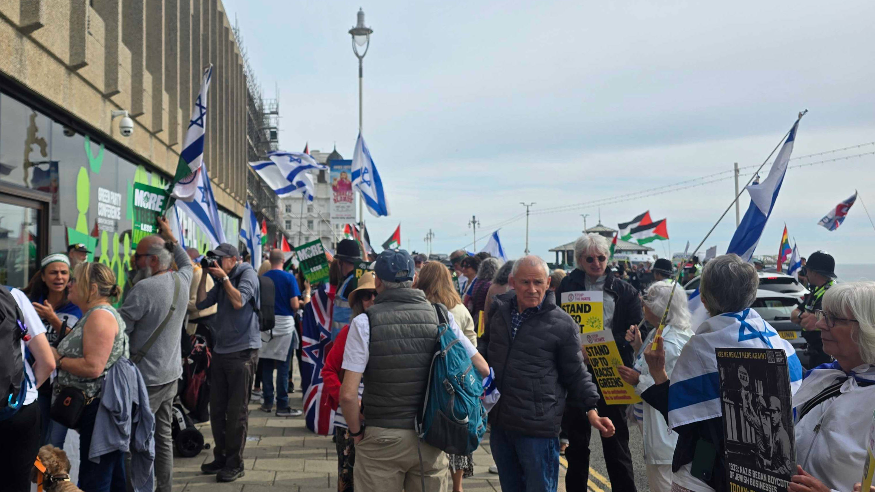 Pro-Israel advocates hound Green Party members over 'Zionism is Racism' motion