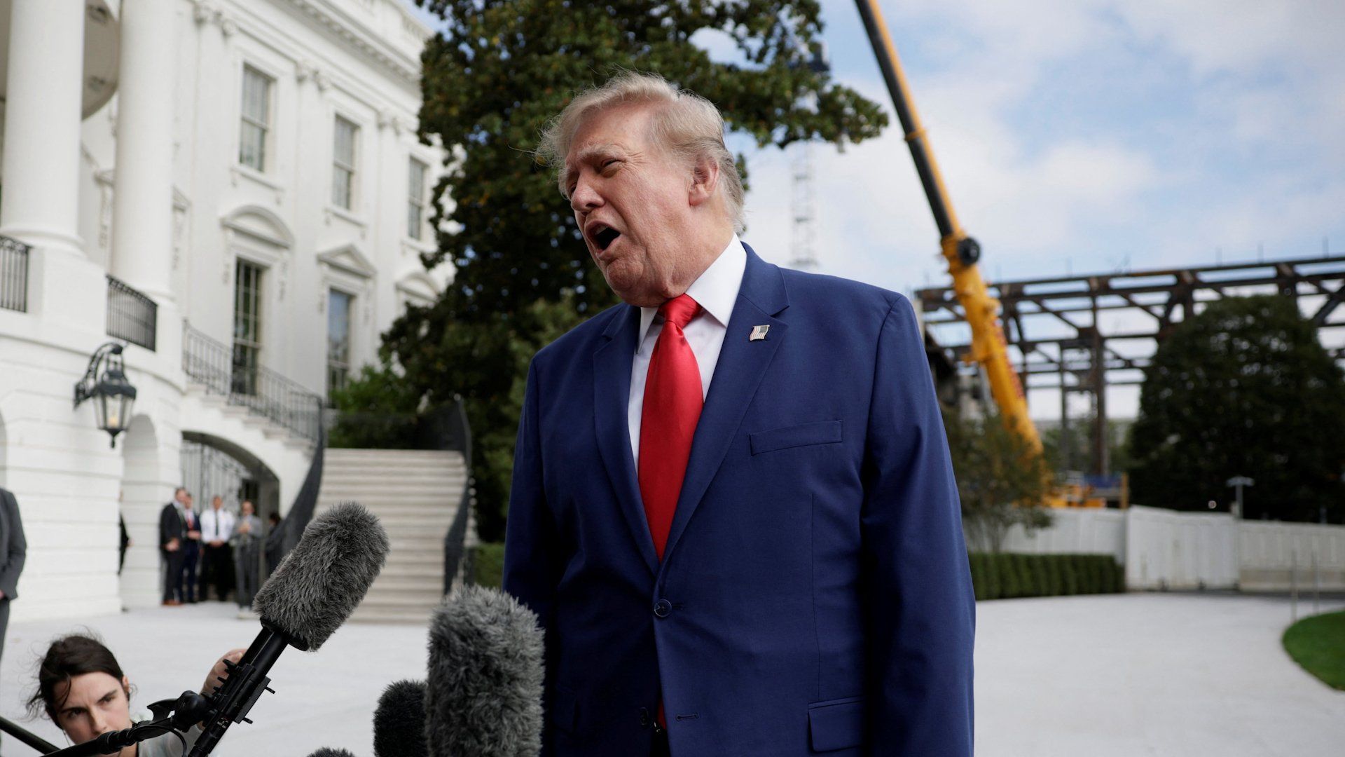 Trump waives Russia sanctions as rift with Zelenskyy widens