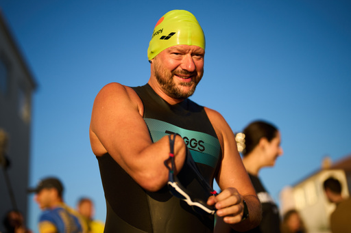 Ukraine amputee veterans celebrate Independence Day with grueling endurance challenge